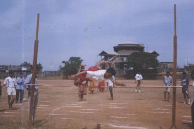 Sports-high jump